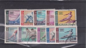 Ajman Used - 1964 Summer Olympic Games