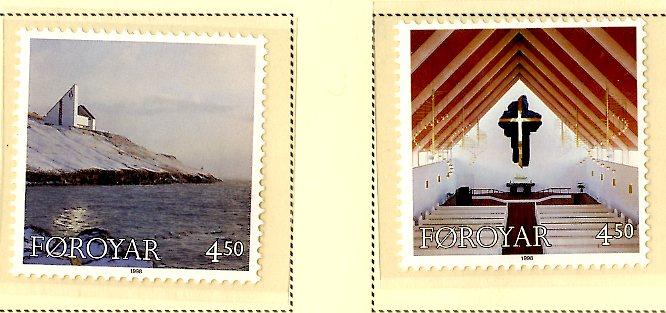 Faroe Islands 344-5 MNH SCV $2.80