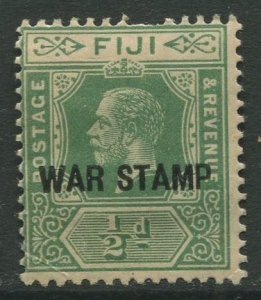 STAMP STATION PERTH Fiji #MR1 War Stamp Issue Die I -1916 - Mint CV$1.90