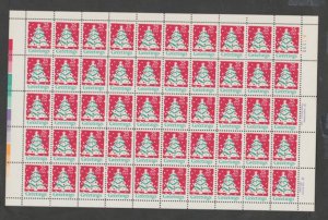 U.S. Scott Scott #2515 Greetings - Christmas Tree Stamp - Mint NH Sheet
