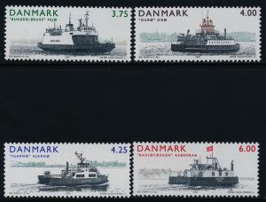 Denmark 1214-7 MNH Island ferries