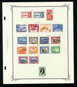 Aden 1937 to 1950s Vintage Stamp Collection