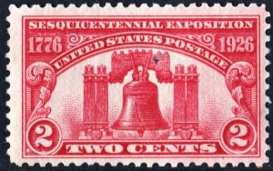 SC#627 2¢ Liberty Bell Issue (1926) MLH