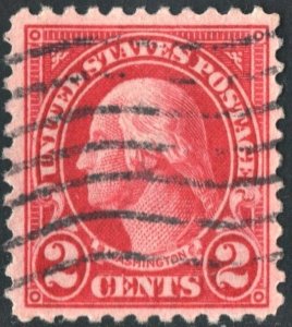 SC#554 2¢ Washington Single (1923) Used