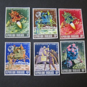 Togo 1969 Sc 674-7,C107-8 space set MNH