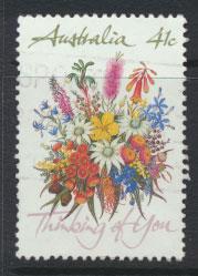 SG 1230  SC# 1164 Used  Australian Wildflowers perf 14 x 13½