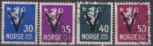 Norway #230-3  F-VF Used CV $10.40 (Z4568)