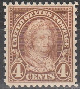 US #636 F-VF Unused  (S8091)