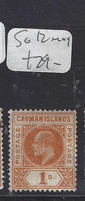 CAYMAN ISLANDS (P1111B)   KE    1/-  SG 12    MOG