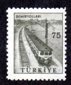 TURKEY 1453 MNH SCV $3.50 BIN $1.75 TRAIN