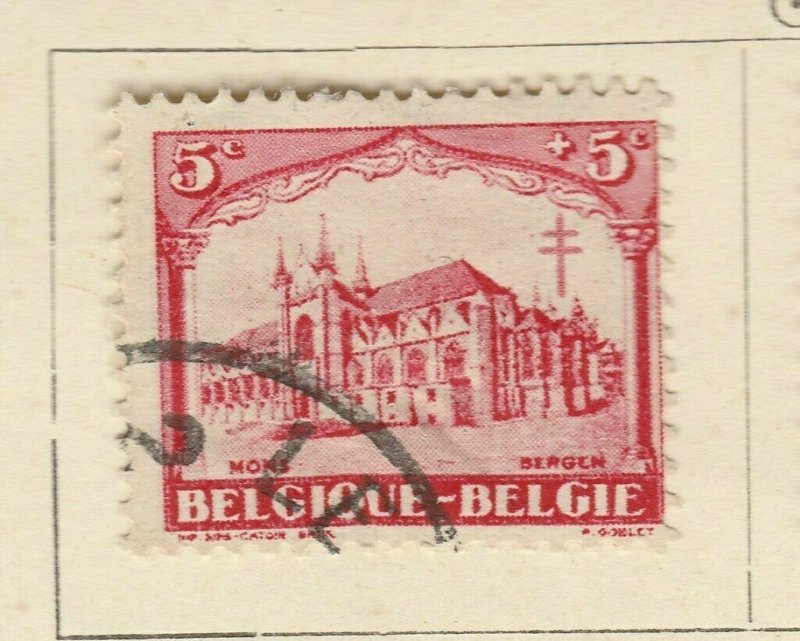 A6P13F54 Belgium Semi-Postal Stamp 1928 5c+5c used