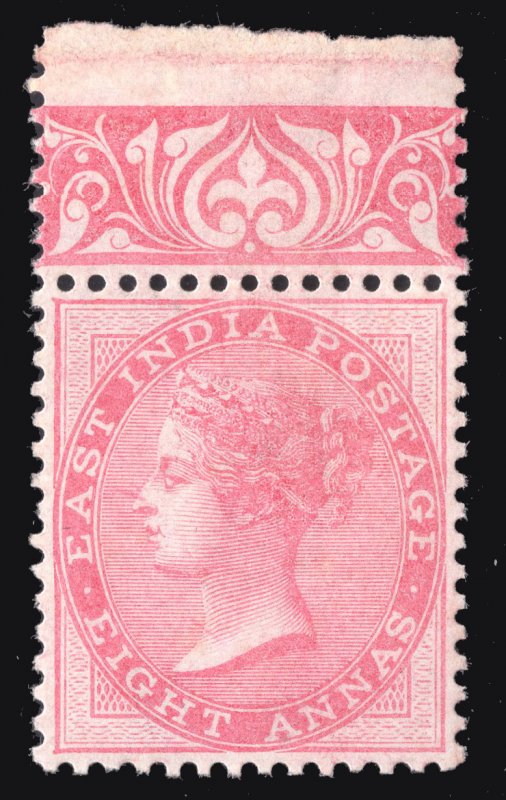 MOMEN: INDIA SG #49 NO WMK 1856-64 MINT OG H XF £1,300 LOT #66767*