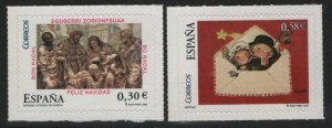 Spain 2007 MNH Sc 3527-3528 Epiphany, Children in envelope Christmas Set