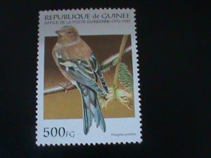 ​GUINEA-1995-COLORFUL LOVELY BEAUTIFUL BIRDS- MNH VF HARD TO FIND LAST ONE
