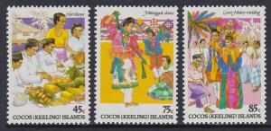 108-10 Cocos Islands 1984 Cocos-Malay Culture MNH