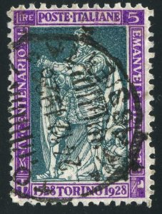 Italy Scott # 208 - used