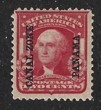 Canal Zone Scott #5 Mint 2c Overprint 2019 CV $32.50