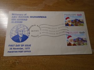 Pakistan  #  357-58  FDC   Mathematics