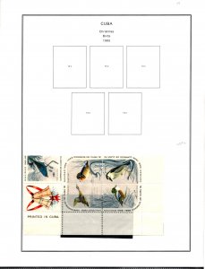 MINT + USED STAMPS FROM    CUBA    (079)