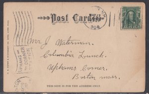 United States - May 27, 1906 Berlin, NH Domestic Post Card