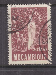 MOZAMBIQUE 1949 Our Lady of Fatima 20e. Brown used.