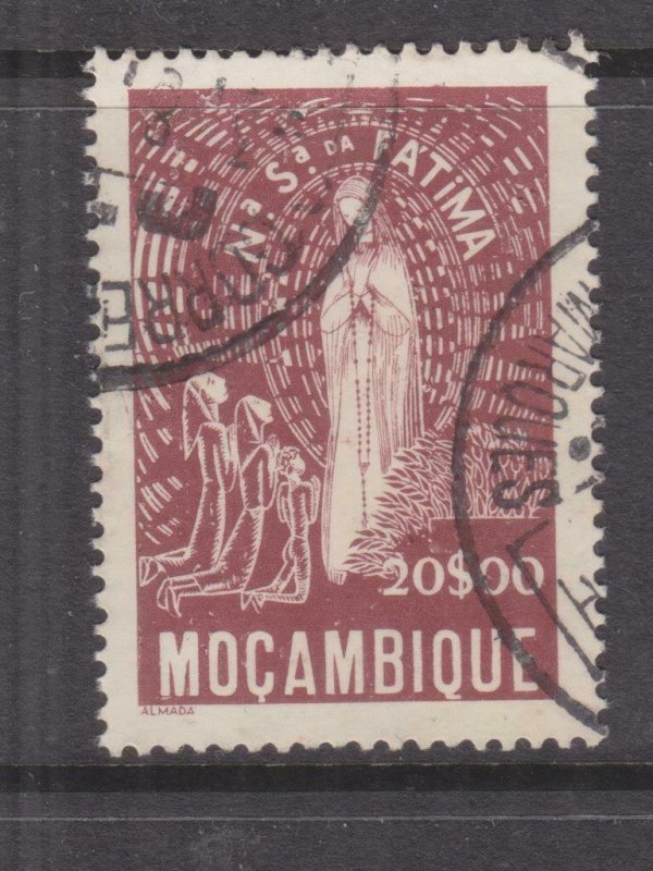 MOZAMBIQUE 1949 Our Lady of Fatima 20e. Brown used.