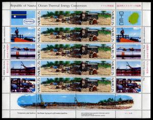 Nauru 250-251 , MNH,  Ocean Thermal Energy Convention. x6122