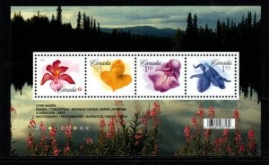 CANADA SGMS2537 2007 FLOWERS MNH