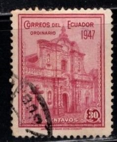 Ecuador -  #479 Jesuits Church Quito - Used