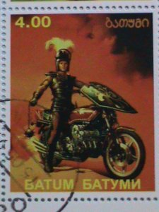 ​BATUM STAMP 1999 -FAMOUS ART PAINTING-CTO-NH STAMP SHEET #2