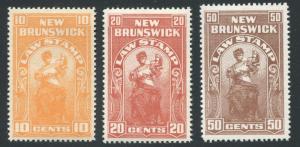 CANADA REVENUE NBL13-NBL15 MINT NH