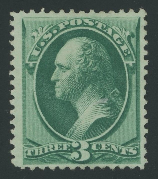 USA 147 - 3 cent Washington Large Banknote - F/VF Unused no gum Cat $80.00