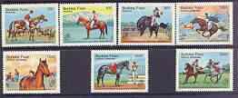 Burkina Faso 1985 Argentina \'85 Stamp Exhibition (Horses...
