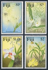 Fiji 788-791, MNH. Michel 800-801. Orchids, 1997.