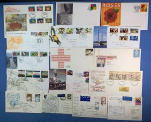 AUSTRALIA - FDCs and other covers and postcards -  NICE LOT