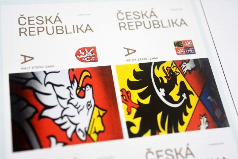 COLOR PRINTED CZECH REPUBLIC 2011-2020 STAMP ALBUM PAGES (70 illustrated pages)