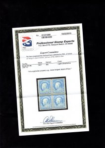 momen: US Stamps #515 Block of 4 MNH OG PSE Cert XF++ LOT  #88367