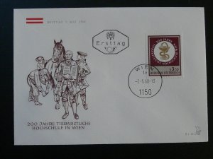 veterinary medicine FDC 1968 Austria 98032