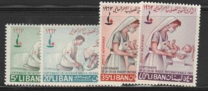 Lebanon Medicine Red Cross MNH** Stamps A30P2F40401-
