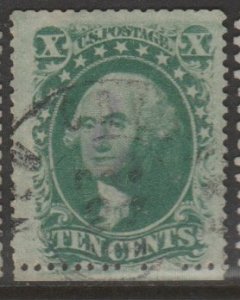 U.S. Scott Scott #35 Washington Stamp - Used Single