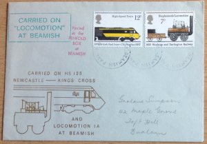 GB 1975 LOCOMOTION RAILWAY THEMATIC COVER