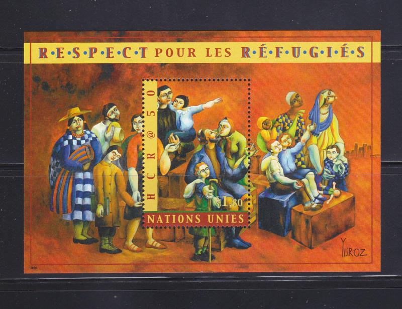 UN Geneva 366 Set MNH Respect For Refugees