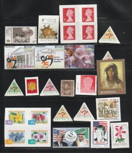 Worldwide Lot D - No Damaged Stamps. All The Stamps All In The Scan