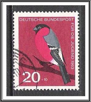 Germany #B390 Semi-Postal Birds CTO/Used