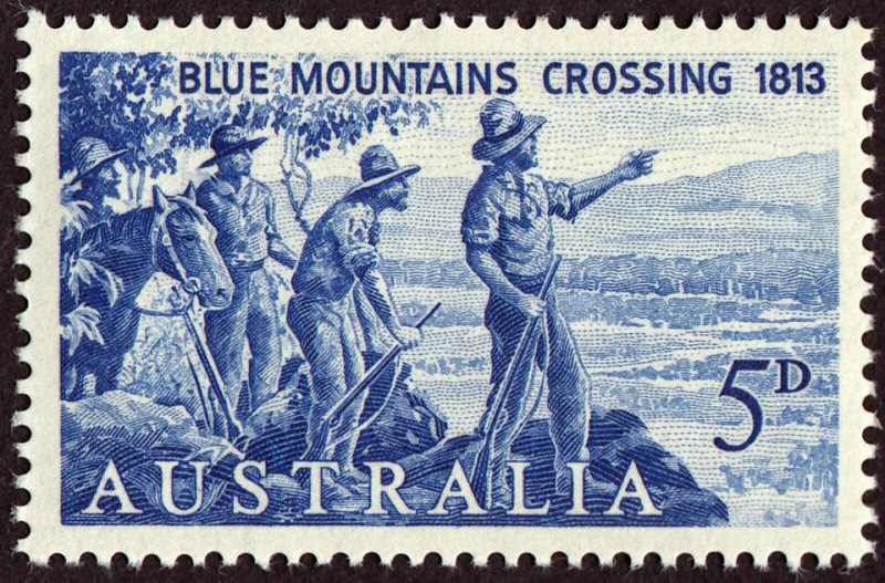 AUSTRALIA SG#352 Blue Mountains Crossing (1963) MNH