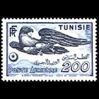 TUNISIA 1949 - Scott# C14 Eagle Set of 1 LH