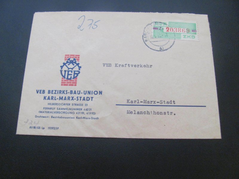 GERMANY DDR 1960 SPECIAL OFFICIAL COVER    (100)