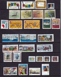 Canada 2000 - Used group of 29 Stamps