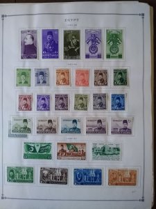 collection on pages BI: Egypt 1941-78 most mint CV $475