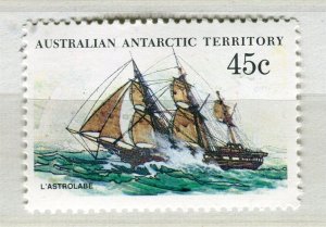 AUSTRALIA ANTARCTIC; 1979 early SHIPS issue MINT MNH 45c. value